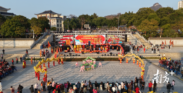 龍獅爭(zhēng)霸賽。連州融媒供圖